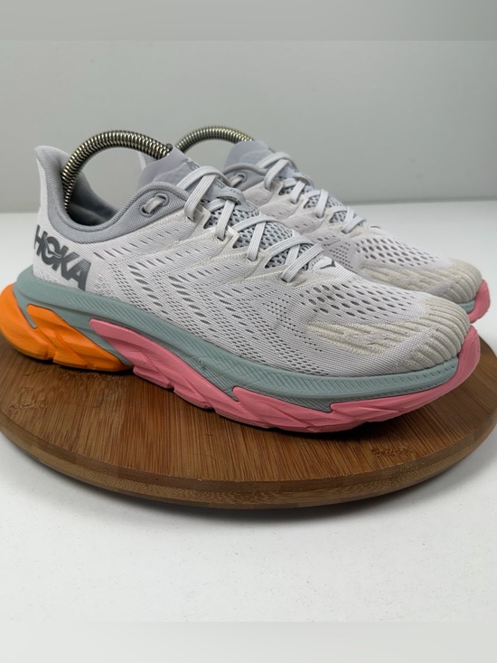 Hoka Shoes - Hoka One One Clifton Edge Women's White Running Shoes